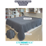ETEHOMETEX HAVUZLU PİKE ÇİFT KİŞİLİK 220X240CM KOYU GRİ 8696474231871
